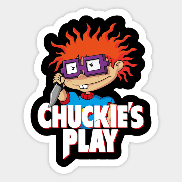 Chuckie's Play - Rugrats - Sticker | TeePublic